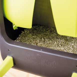 Pondoir MyCosyNest Vert - Confort pour vos Poules | Eggceterra