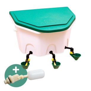 Abreuvoir automatique poule AviAqua 8 litres + godets à flotteur