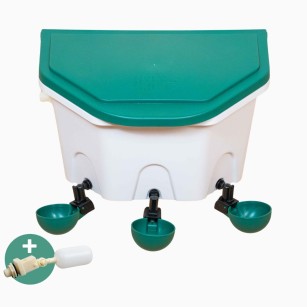 Abreuvoir Automatique Aviaqua 8 litres + 3 tasses à bascule