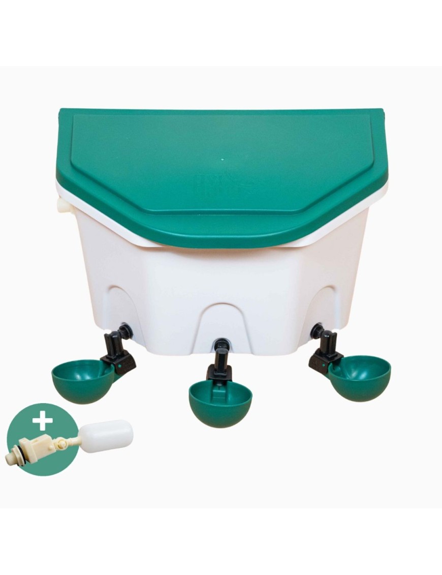 Abreuvoir Automatique Aviaqua 8 litres + 3 tasses à bascule