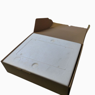 Lot de 5 boîtes pour 30 œufs prêtes à poster