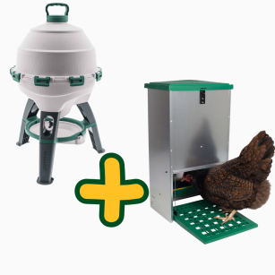 Abreuvoir Optimus + Mangeoire Antinuisible 20 kg