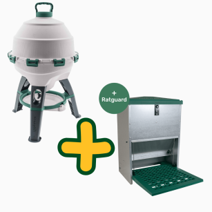 Abreuvoir Optimus + Mangeoire Antinuisible 12 kg