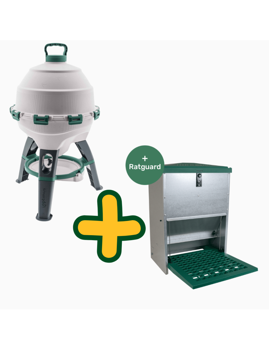 Abreuvoir Optimus + Mangeoire Antinuisible 12 kg Abreuvoir Optimus + Mangeoire Antinuisible 12 kg